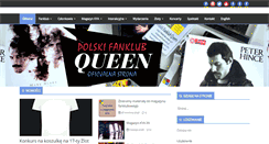 Desktop Screenshot of fanklub.queen.pl