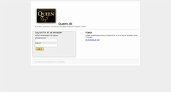 Desktop Screenshot of lon.queen.dk